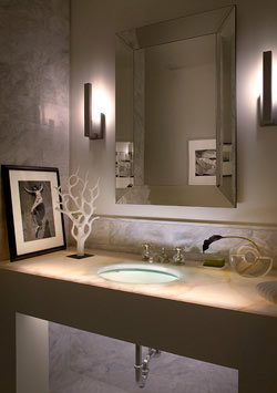 White Loft  Bathroom - bathroom