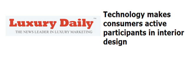 Technology makes consumers active participants in interior design