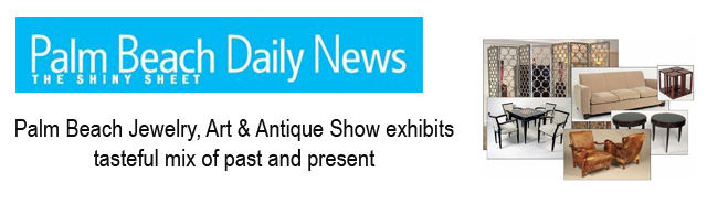 Palm Beach Jewelry, Art and Antique Show exhibits tasteful mix of past and present