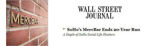 Soho’s MercBar ends 20 year run