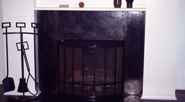 Arts & Crafts Window / Chimney -