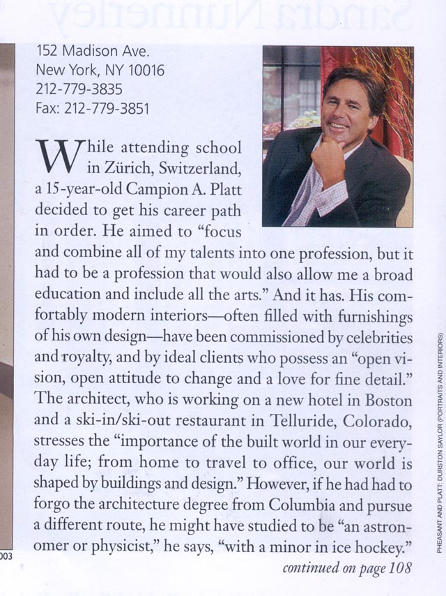Architectural Digest AD 100