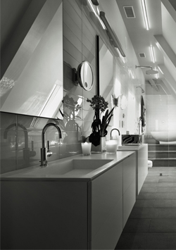 Esquire Bathroom B&W - bathroom