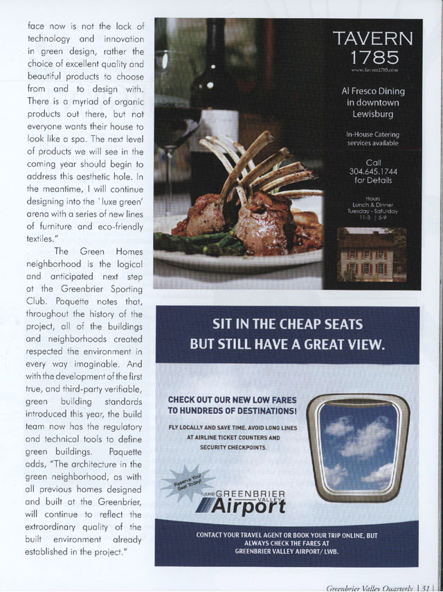 Greenbrier Valley Quarterly