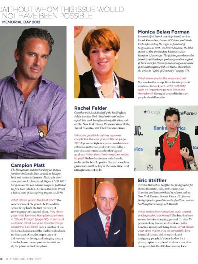 The Hamptons 100: Building Traditions