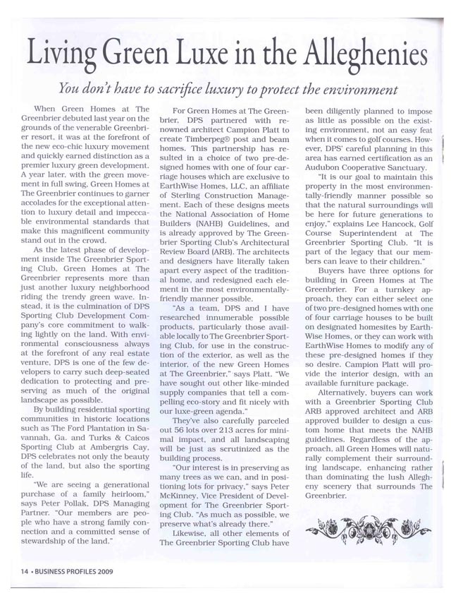 Mountain Messenger’s Annual Business Profiles