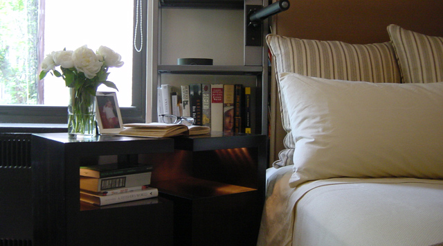 Village Writer’s Retreat Chimney / Side Table - Living Room